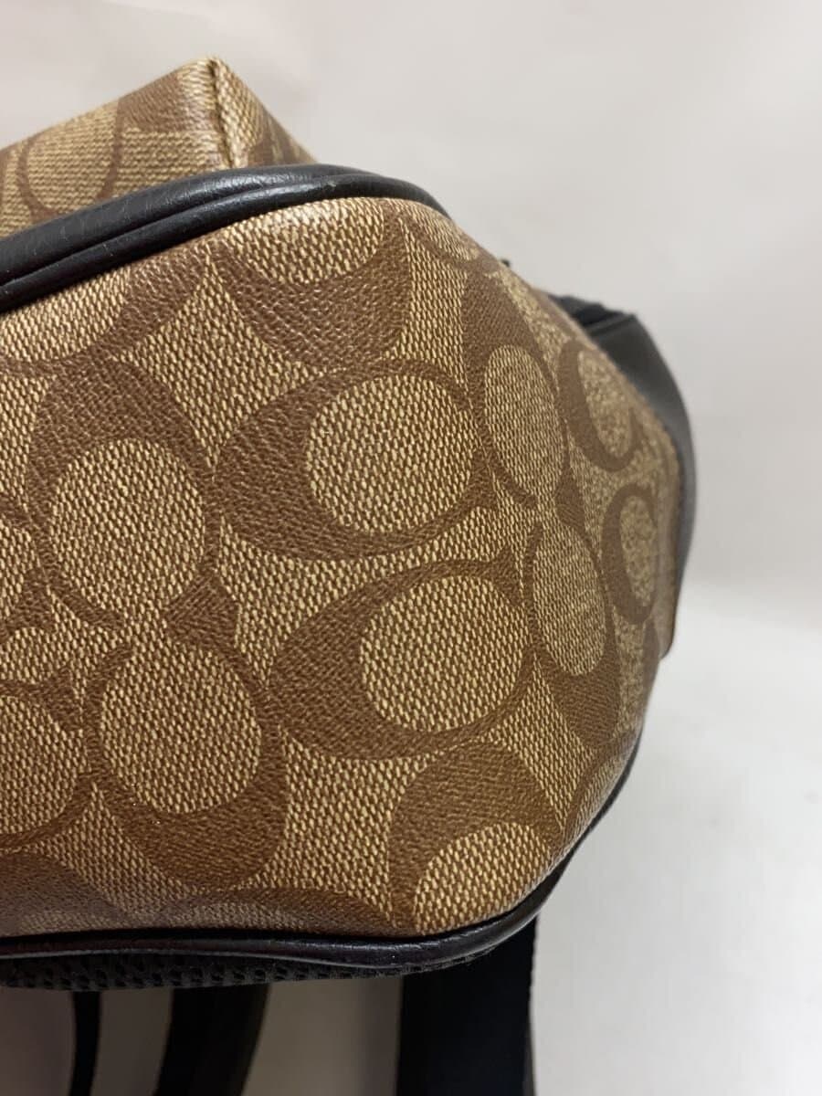 COACH Backpack Leather Black F76747 8