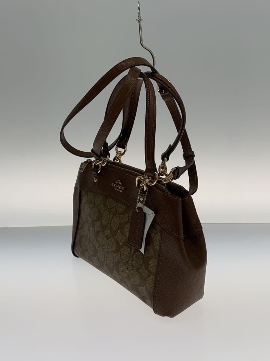 COACH Mini Brooke Carryall_Signature_Beige PVC All Over Pattern 2