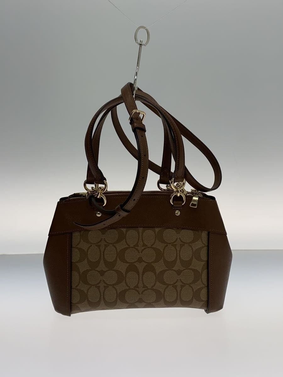 COACH Mini Brooke Carryall_Signature_Beige PVC All Over Pattern 3