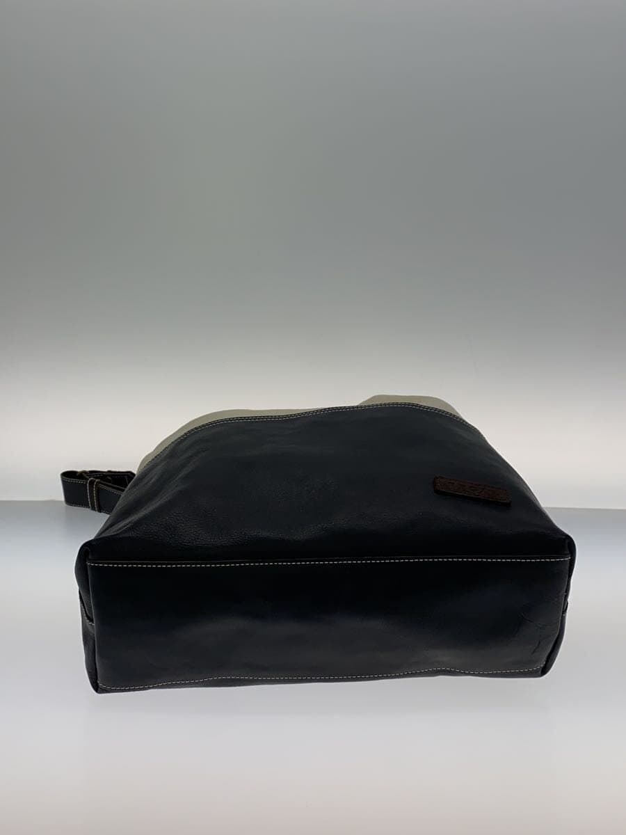 REGAL Tote Bag Leather NVY 4