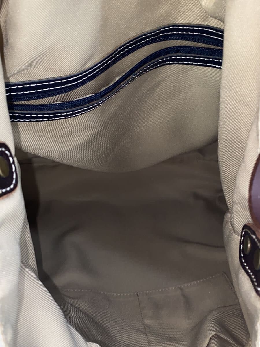 REGAL Tote Bag Leather NVY 6