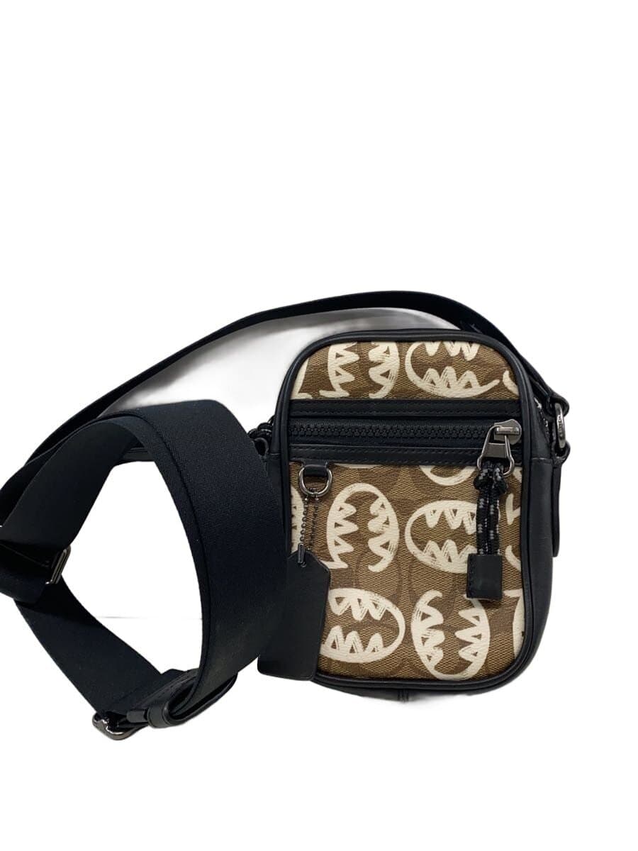 COAC Hx Guang Yu Signature Crossbody Bag BLK All Over Pattern