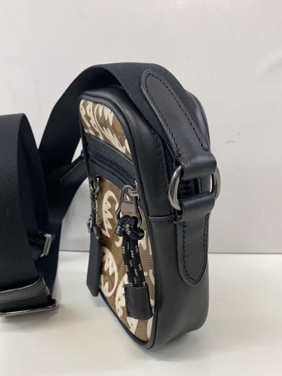 COAC Hx Guang Yu Signature Crossbody Bag BLK All Over Pattern 2