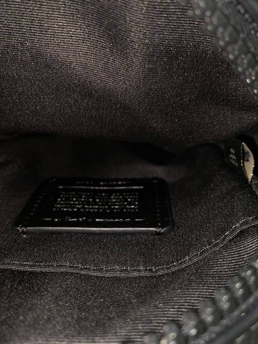 COAC Hx Guang Yu Signature Crossbody Bag BLK All Over Pattern 5