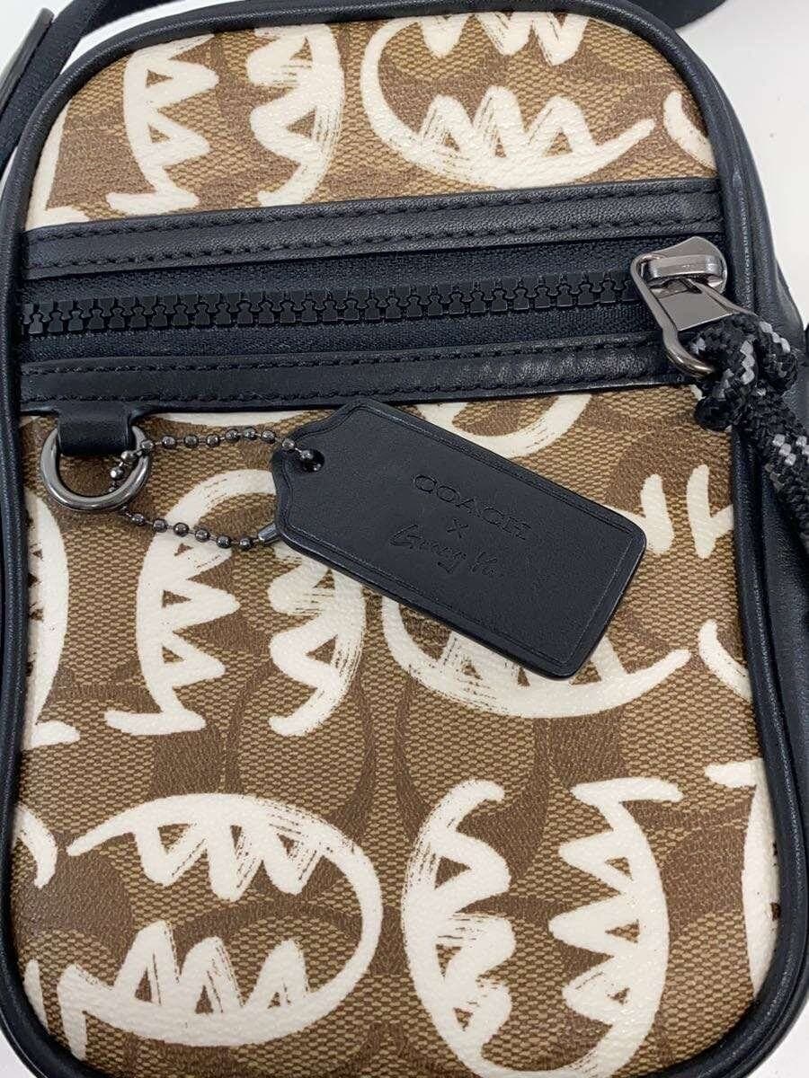 COAC Hx Guang Yu Signature Crossbody Bag BLK All Over Pattern 6