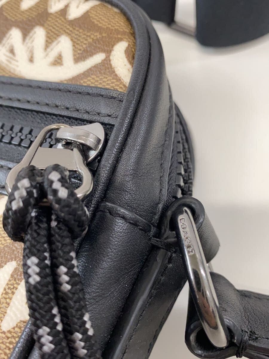 COAC Hx Guang Yu Signature Crossbody Bag BLK All Over Pattern 7