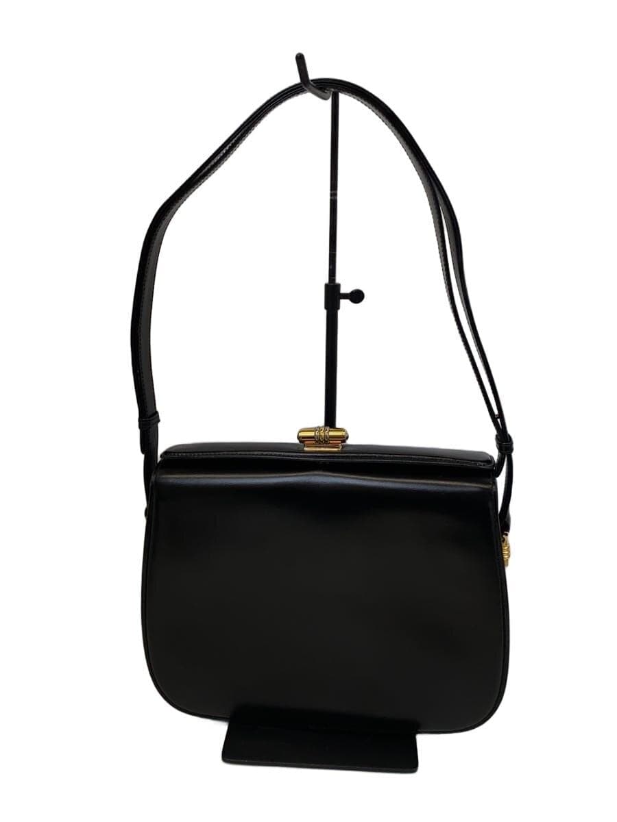 GUCCIOLD GUCCI Shoulder Bag Leather BLK 3