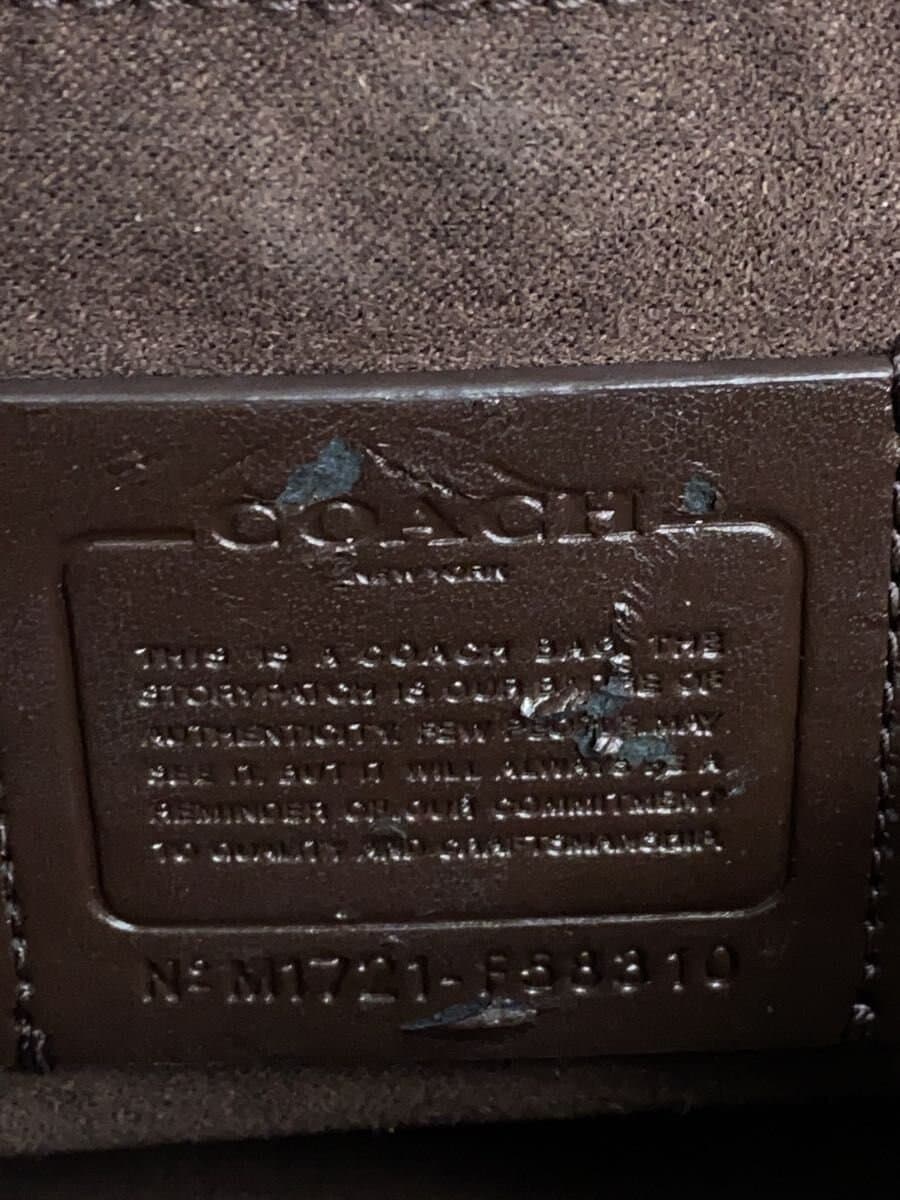 COACH2-Way Signature Shoulder Bag BEG All Over Pattern F58310 5