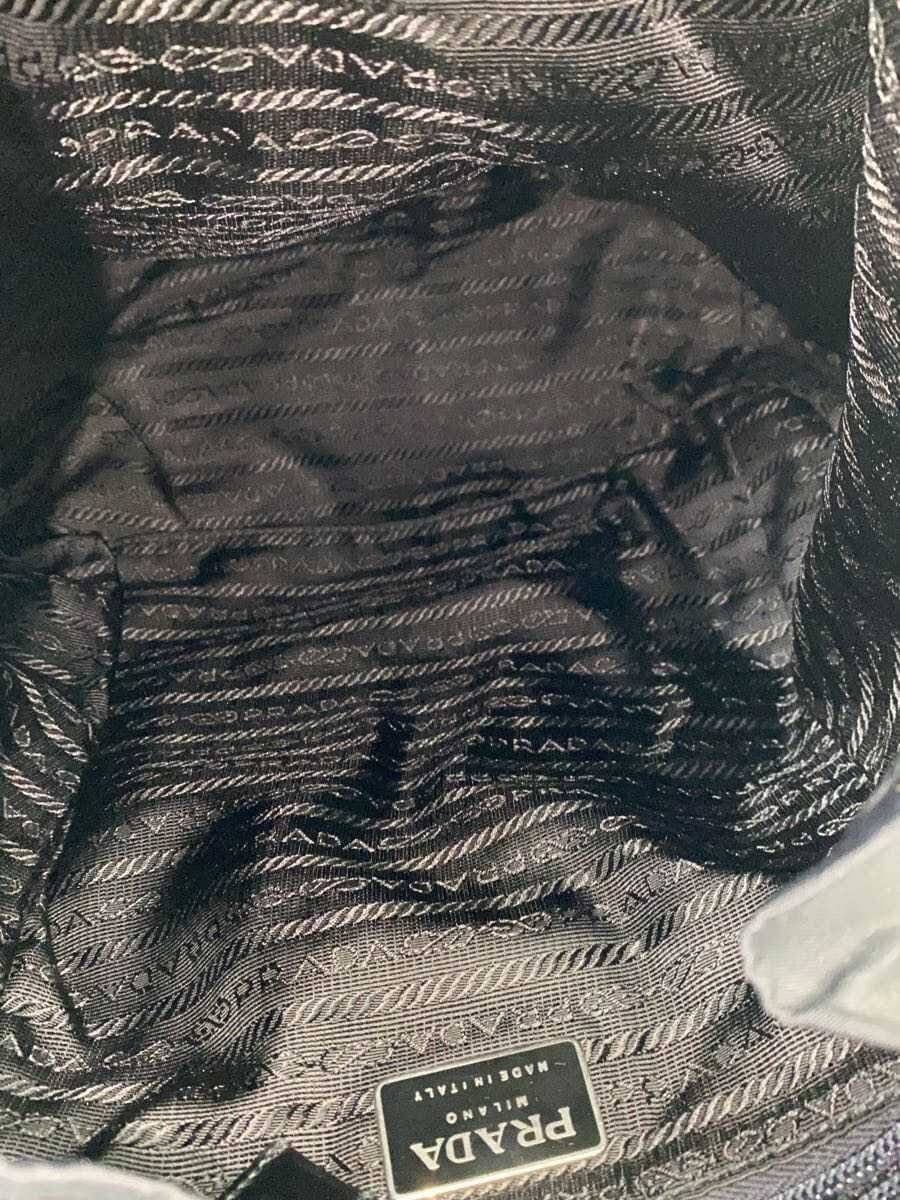 PRADA Backpack Triangle Logo Plate Mini Backpack Backpack 6