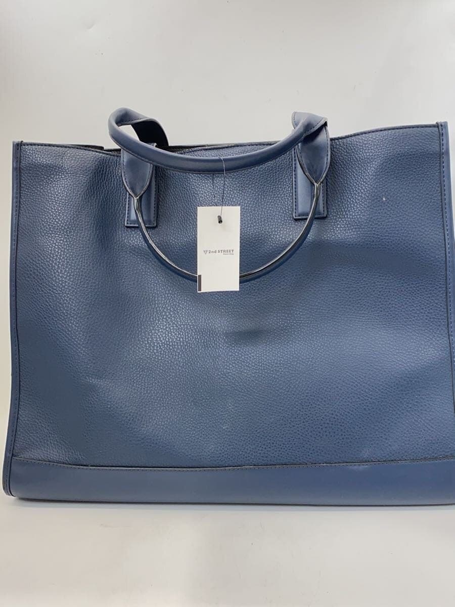 MICHAEL KORS Tote Bag NVY Scuff Peeling 3