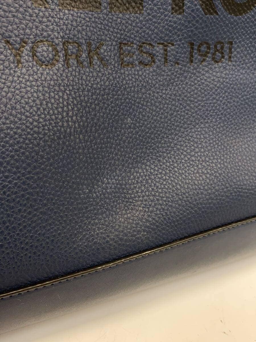 MICHAEL KORS Tote Bag NVY Scuff Peeling 5