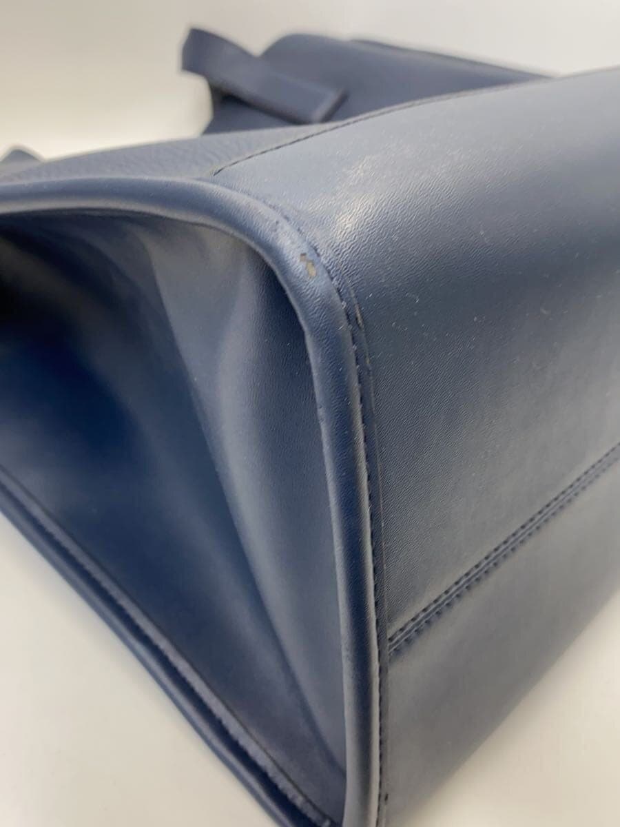 MICHAEL KORS Tote Bag NVY Scuff Peeling 8