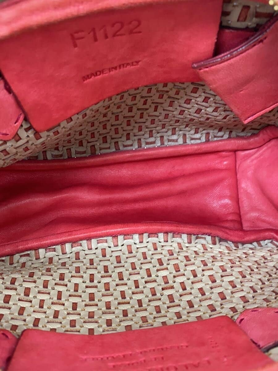 FALORNI Shoulder Bag PNK Scuff 7