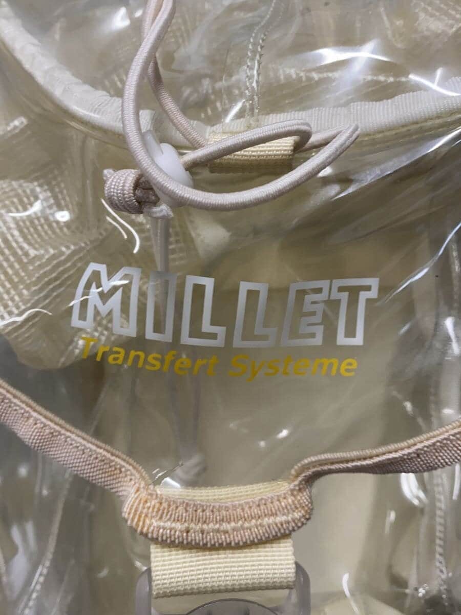 MILLET Backpack PVC Clear Pain Bag Backpack Fan Activity Transparent 5