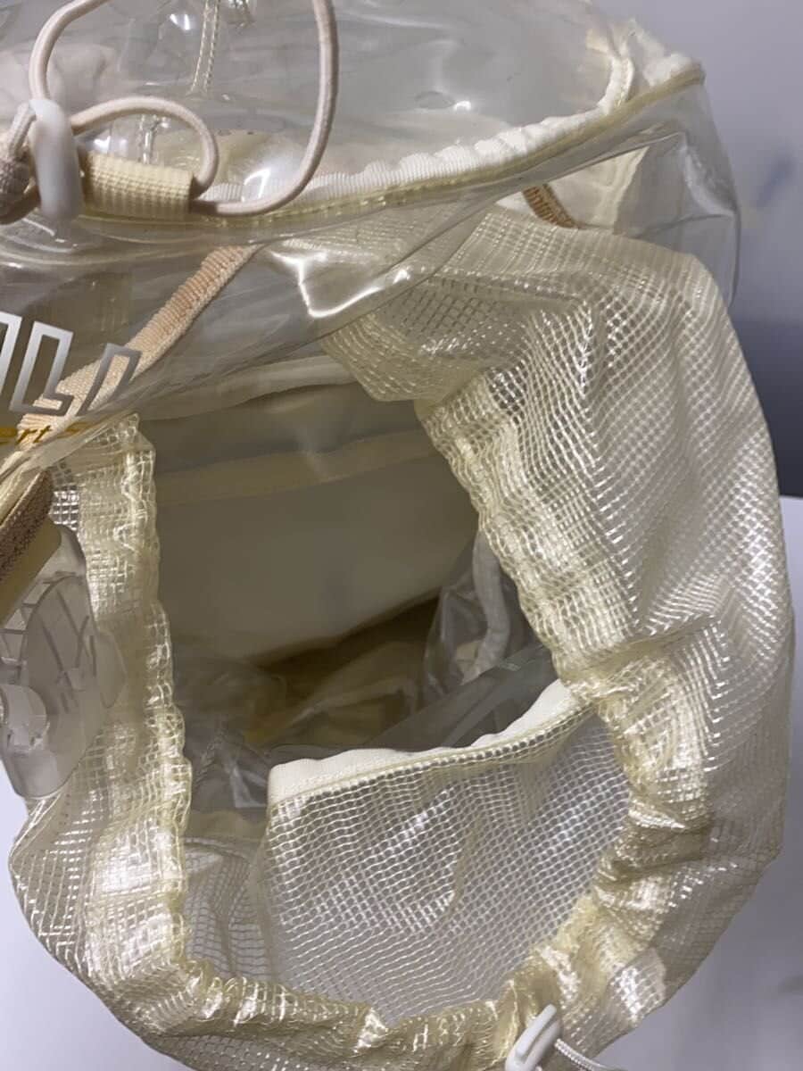 MILLET Backpack PVC Clear Pain Bag Backpack Fan Activity Transparent 6