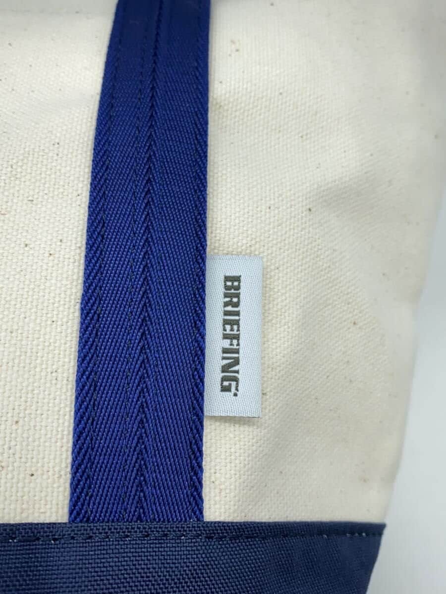BRIEFIN Gbucket tote Tote Bag Canvas WHT 5