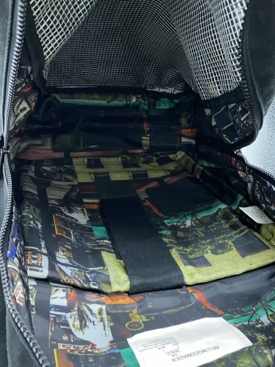 BELLWOODMADE MFG CO. Backpack the solo Backpack BLK mesh lining 6