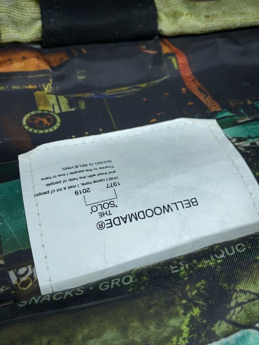 BELLWOODMADE MFG CO. Backpack the solo Backpack BLK mesh lining 7