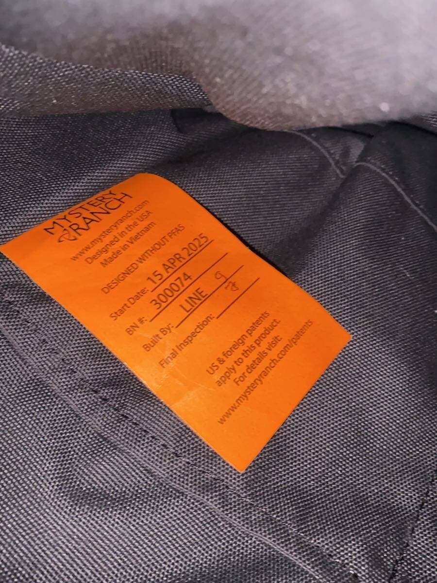 MYSTERY RANCH Canvas Tote Shoulder Bag BLK 300074 7