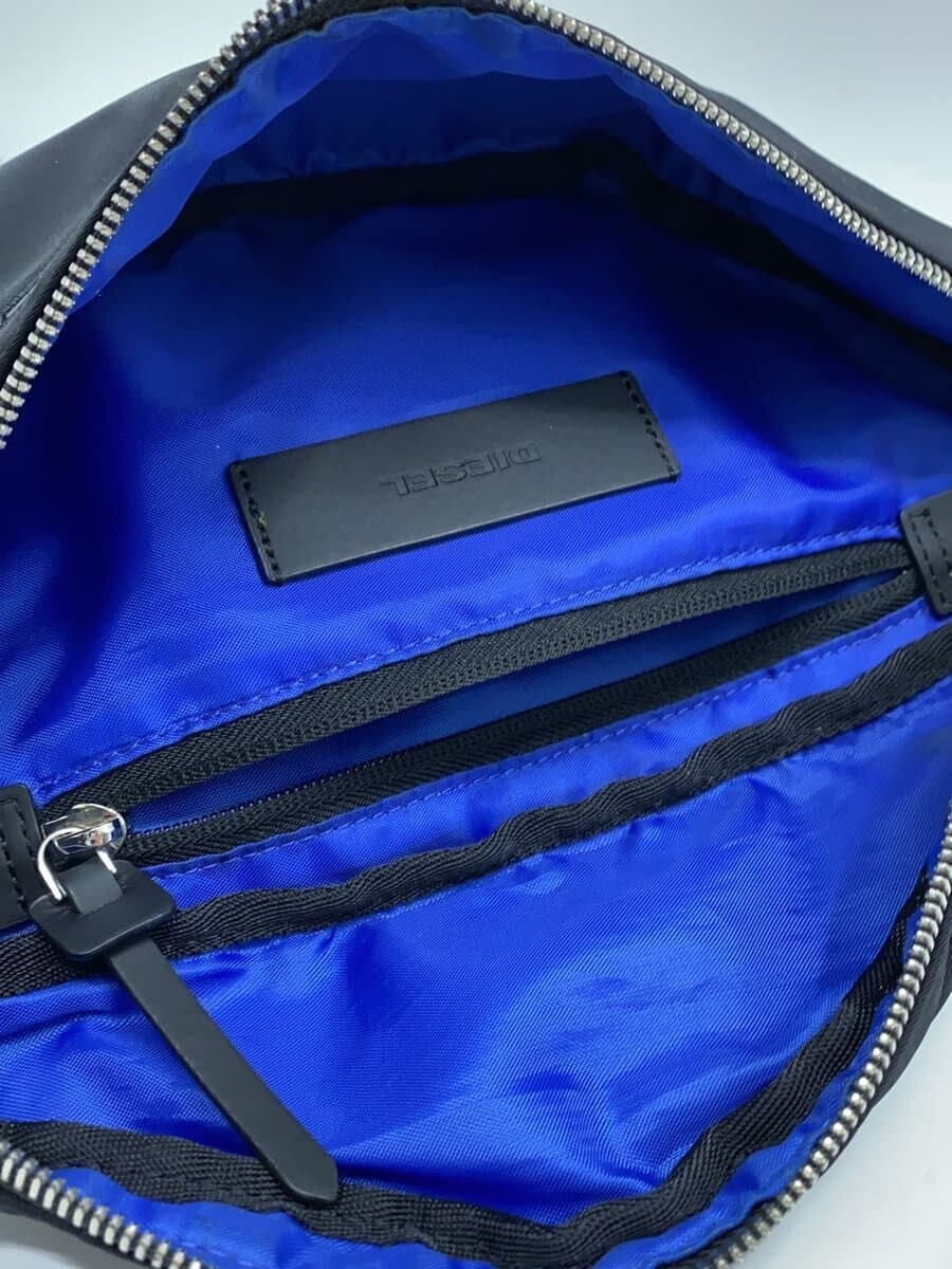 Diesel Fashion Waist Bag Felt Waist Pouch BLK 7