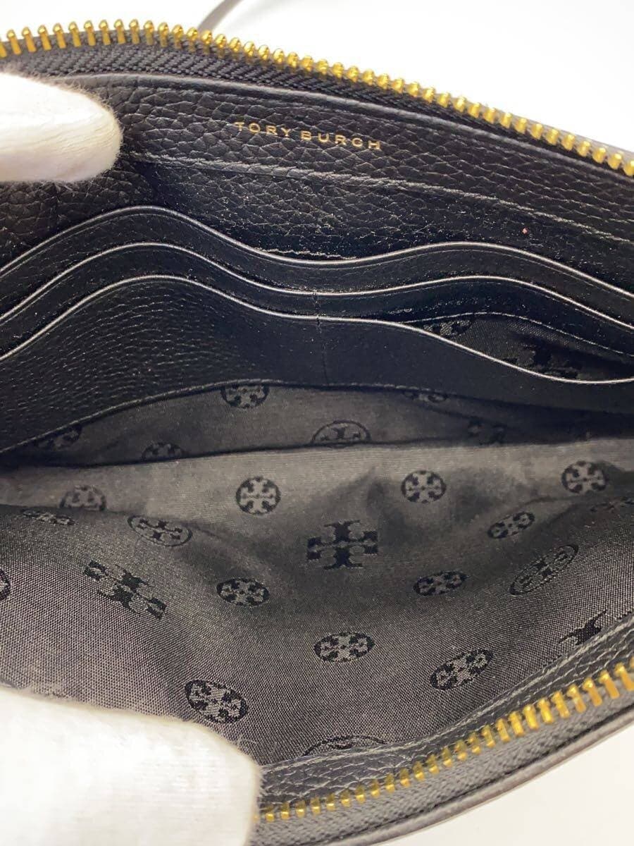 TORY BURCHwalker micro satchel shoulder bag leather BLK plain 1009171 6