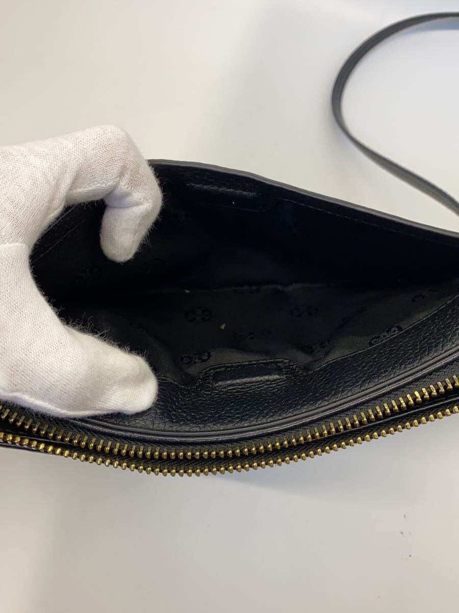 TORY BURCHwalker micro satchel shoulder bag leather BLK plain 1009171 8