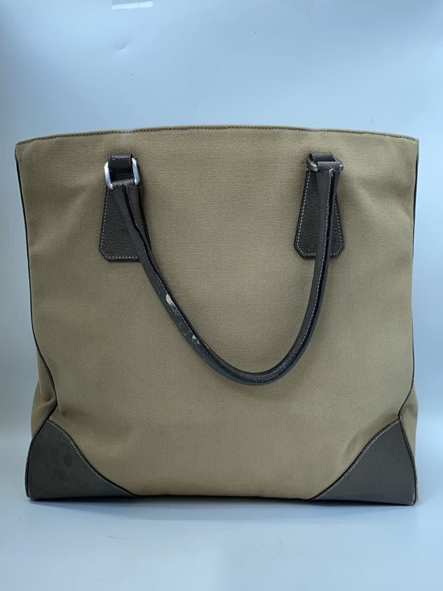 PRADA tote bag canvas CML Canapa stains dirt scratches edge wear and tear 3
