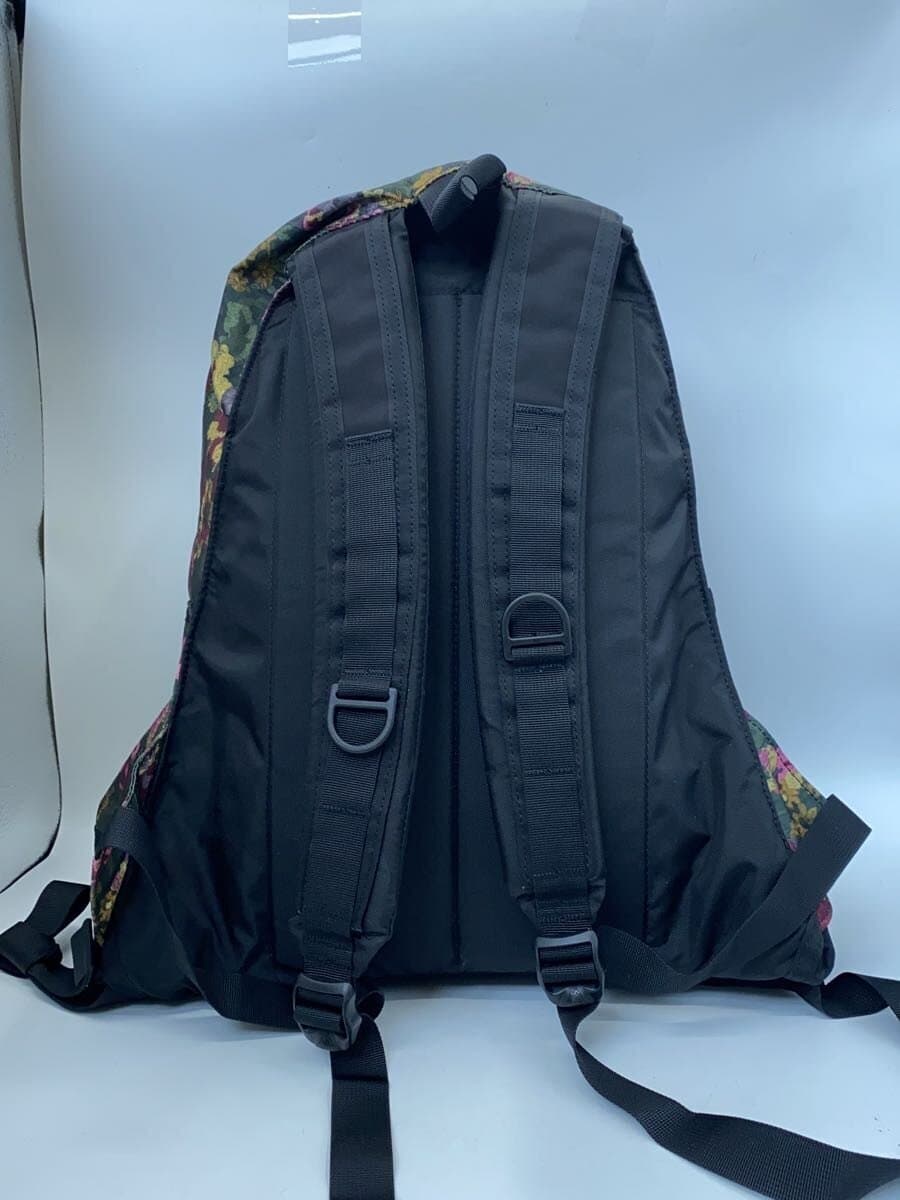 GREGORY backpack daypack dsp multicolor flower pattern logo stitching frayed 3