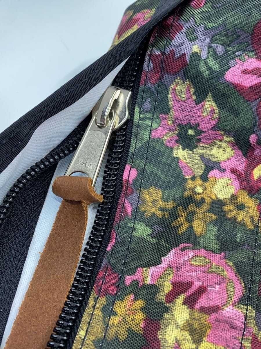 GREGORY backpack daypack dsp multicolor flower pattern logo stitching frayed 7