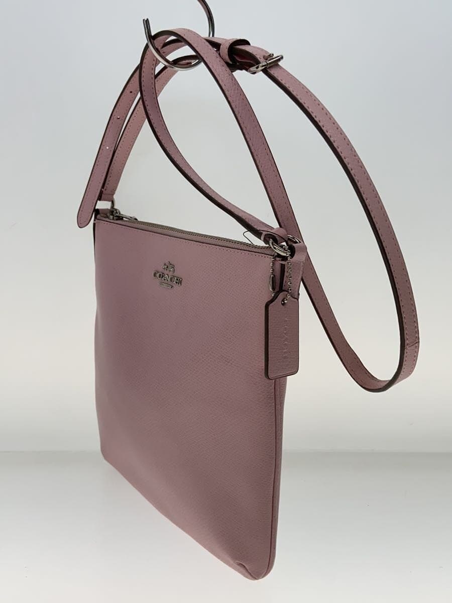 COACH Shoulder Bag_All Leather Leather PNK 2