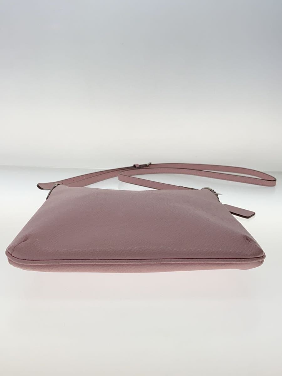 COACH Shoulder Bag_All Leather Leather PNK 4