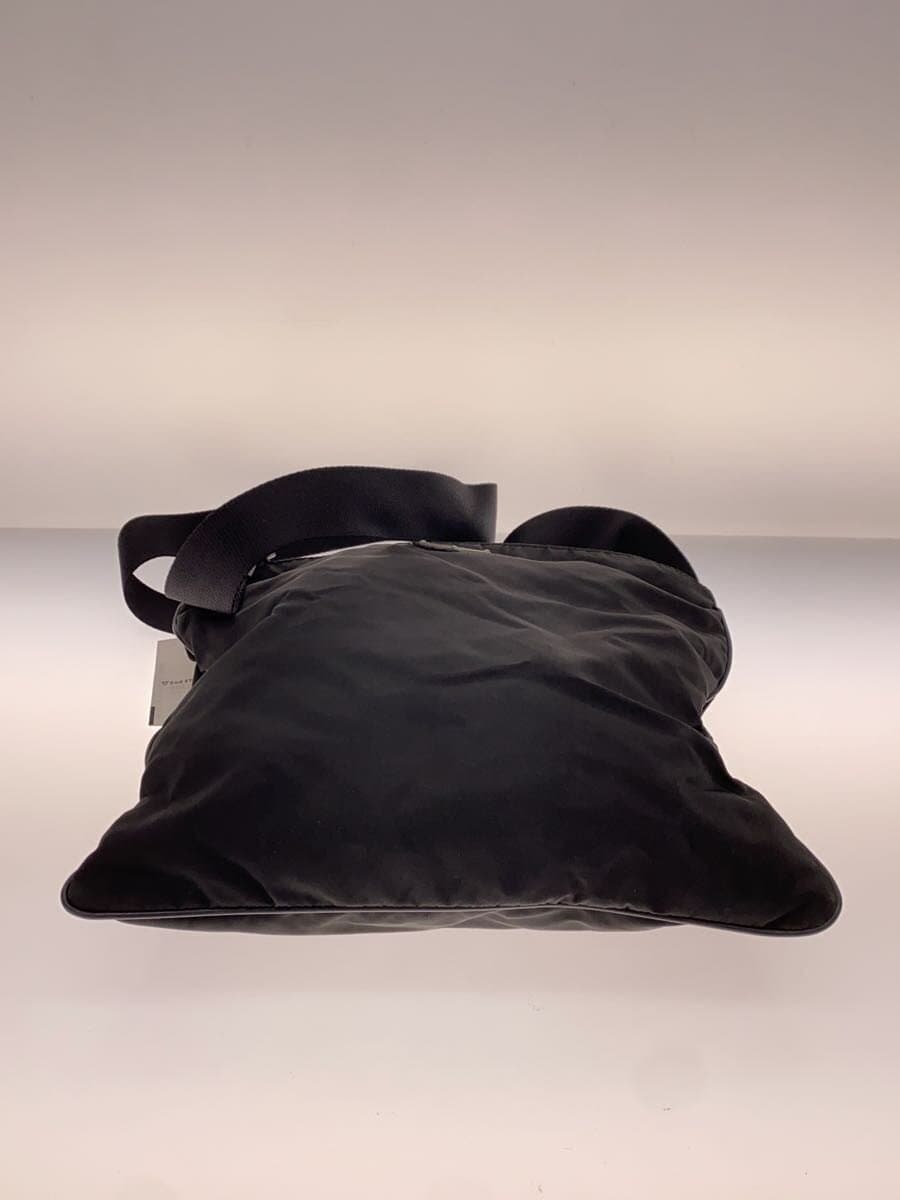 PRADA Shoulder Bag Nylon BLK Solid 4