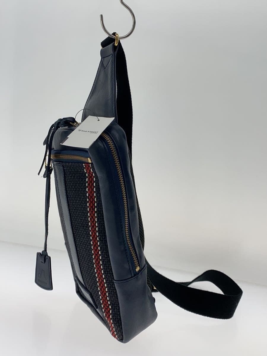 Other Brand depoliva Body Bag Shoulder Bag Leather NVY 2