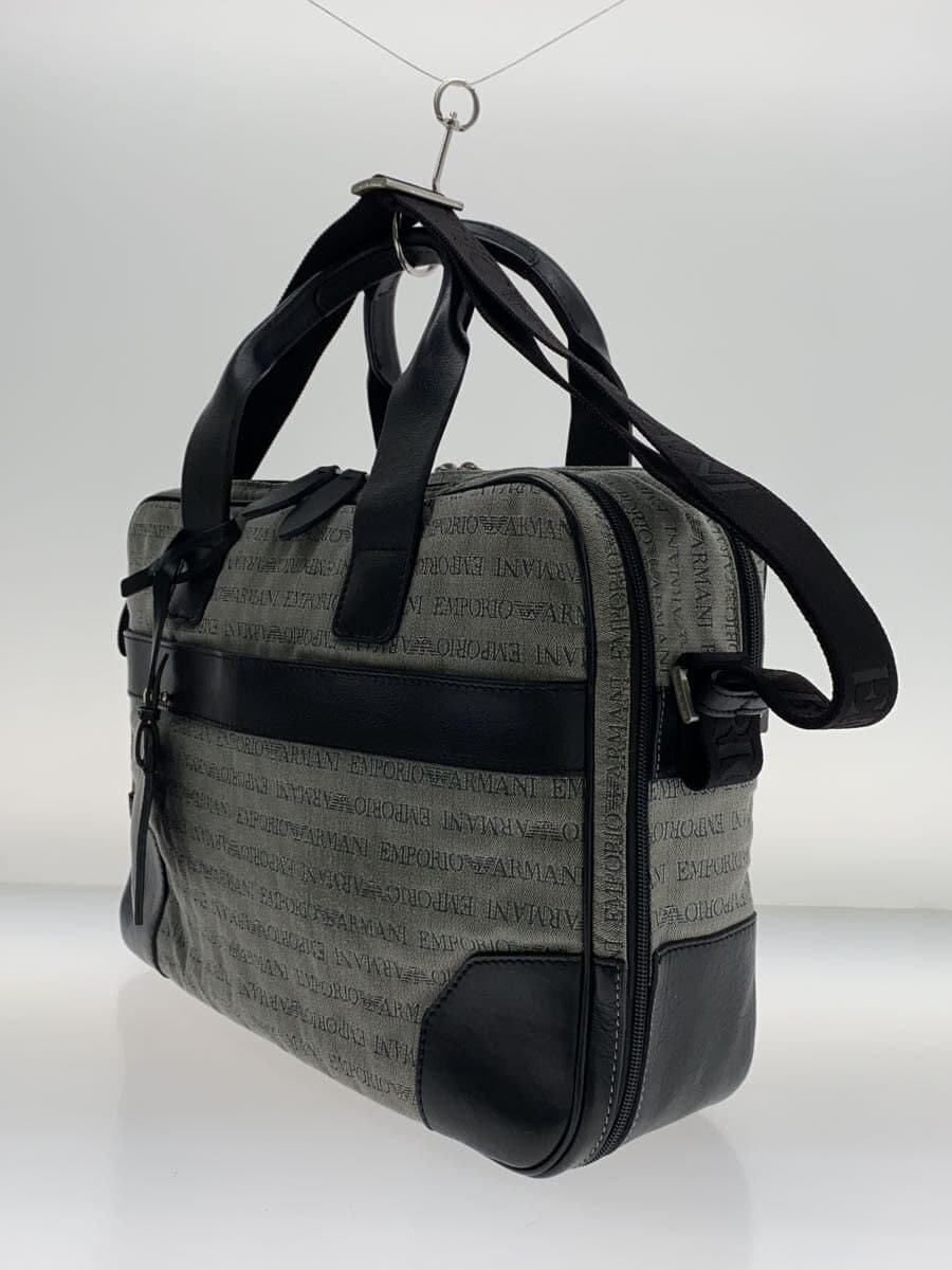 EMPORIO ARMANI2-Way Briefcase GRY All Over Pattern 2