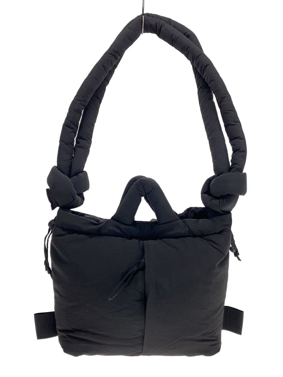 OLEND BACKPACKS(OLEND)Compact Ona Soft Bag Shoulder Bag Nylon BLK Solid