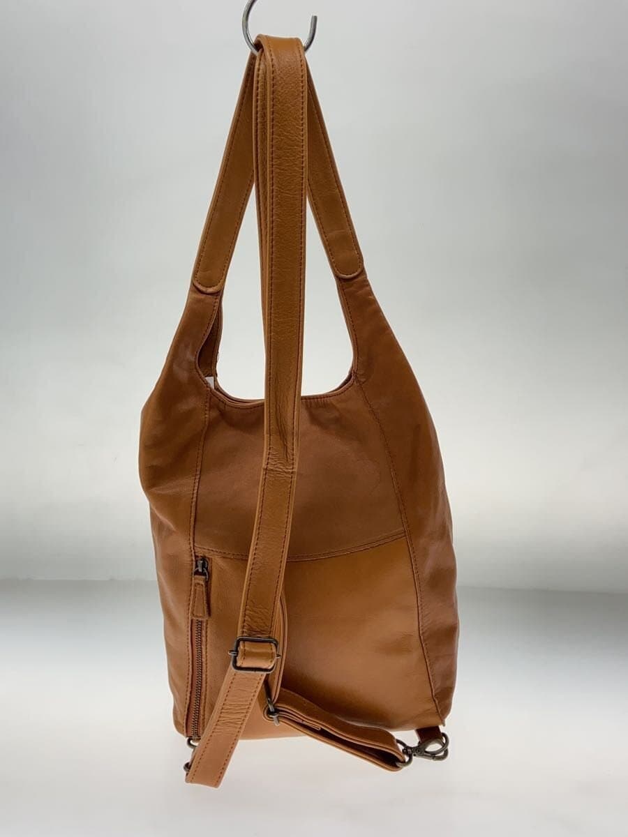 B.stuff Tote Bag Leather BRW 3