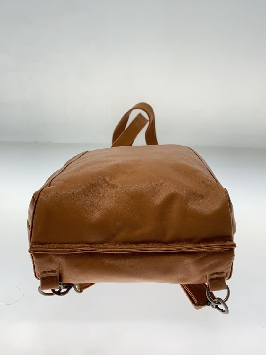 B.stuff Tote Bag Leather BRW 4