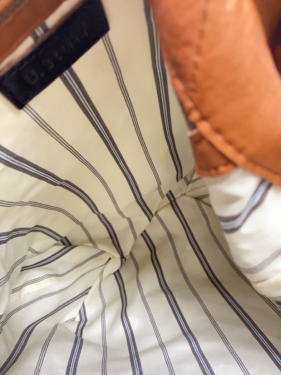 B.stuff Tote Bag Leather BRW 6