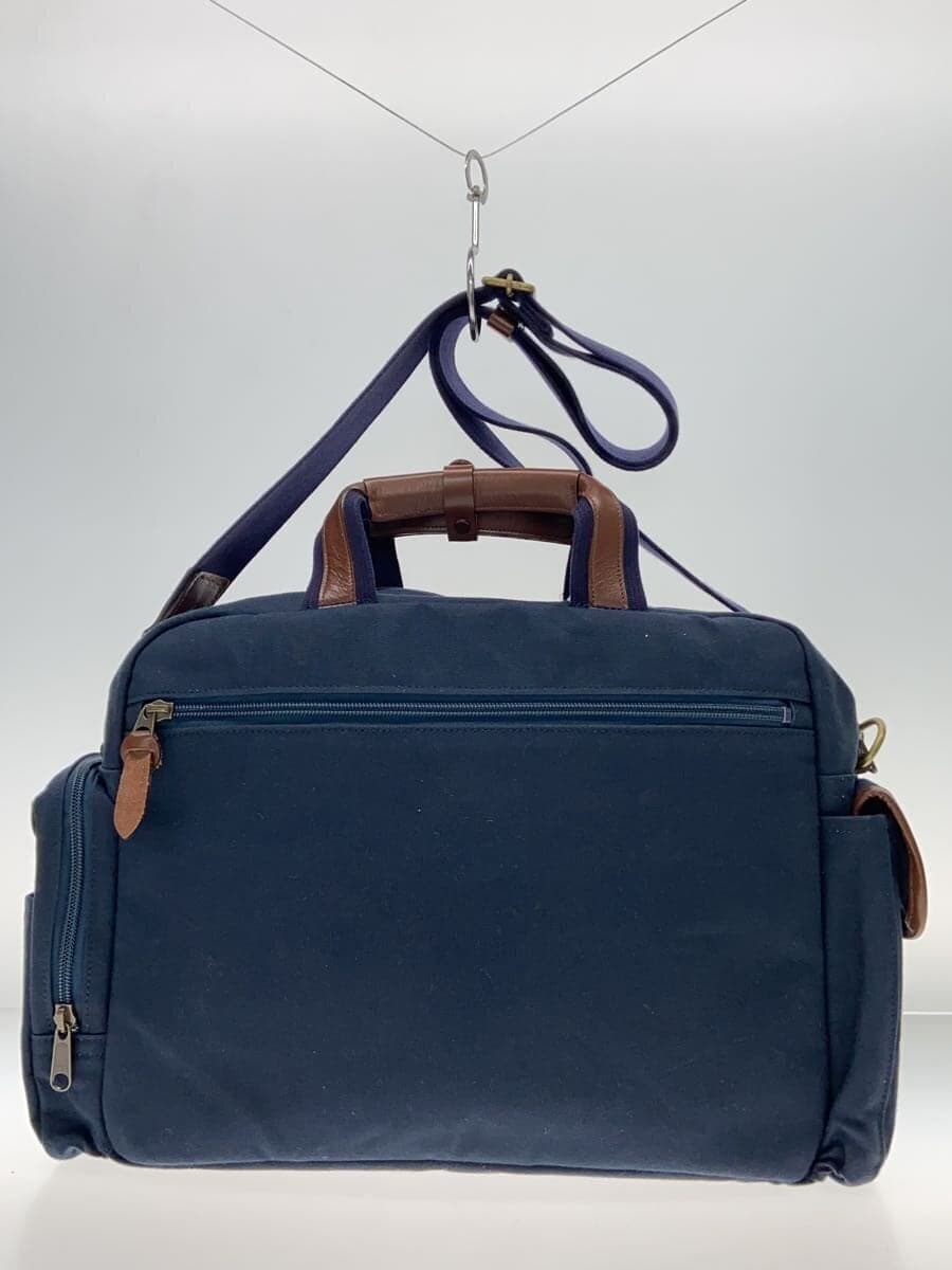 SILVER LAKE CLUB Shoulder Bag Canvas NVY Plain 3