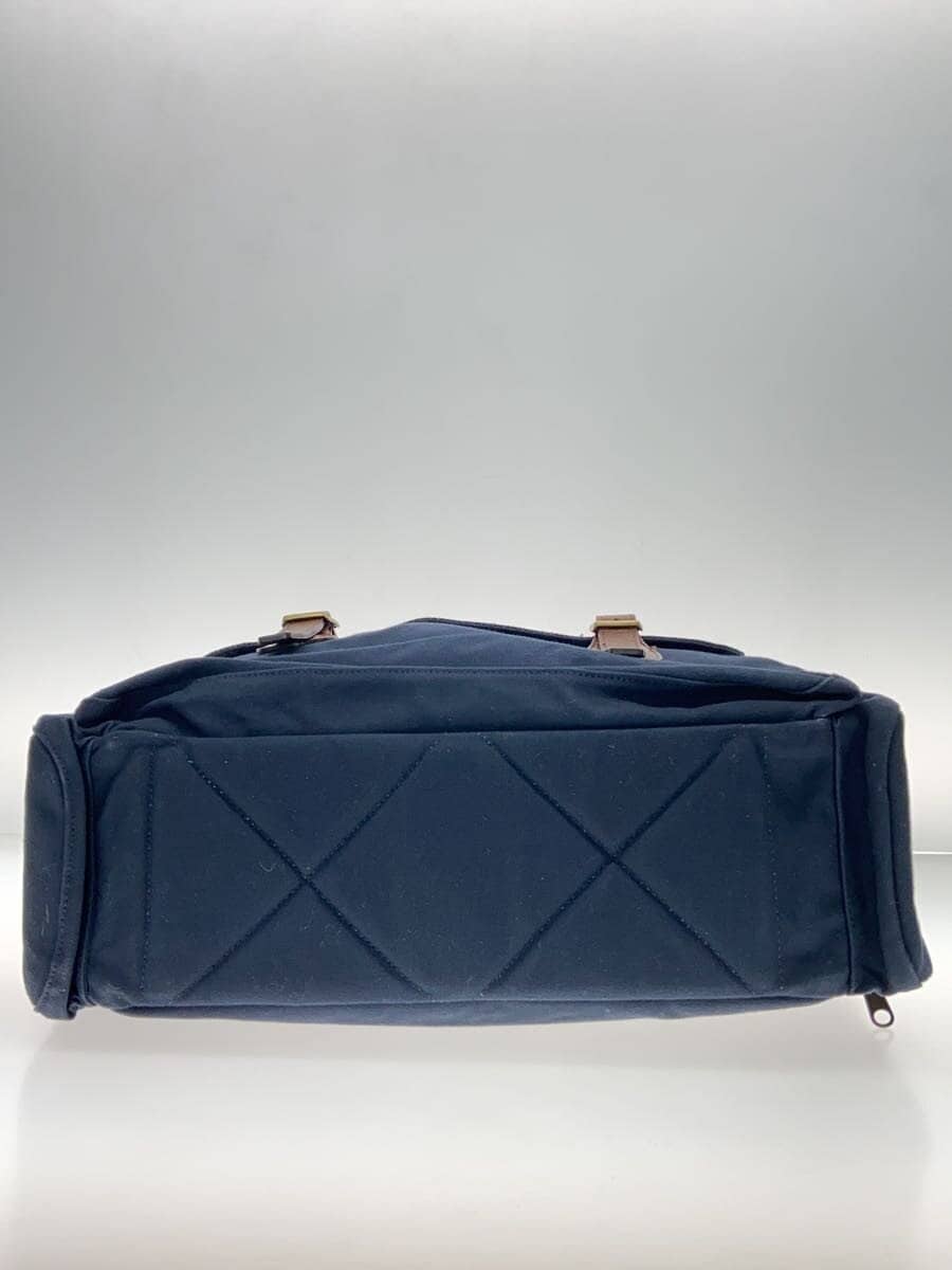 SILVER LAKE CLUB Shoulder Bag Canvas NVY Plain 4