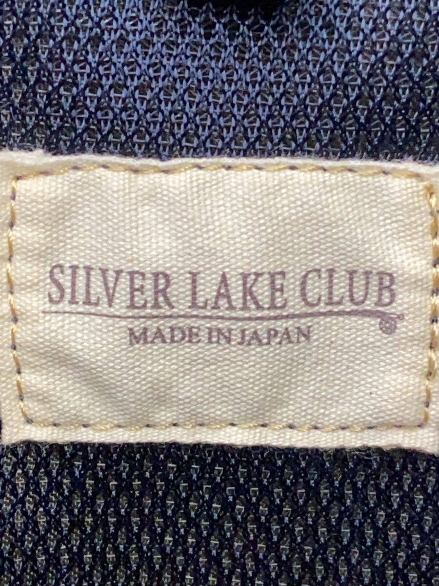 SILVER LAKE CLUB Shoulder Bag Canvas NVY Plain 5