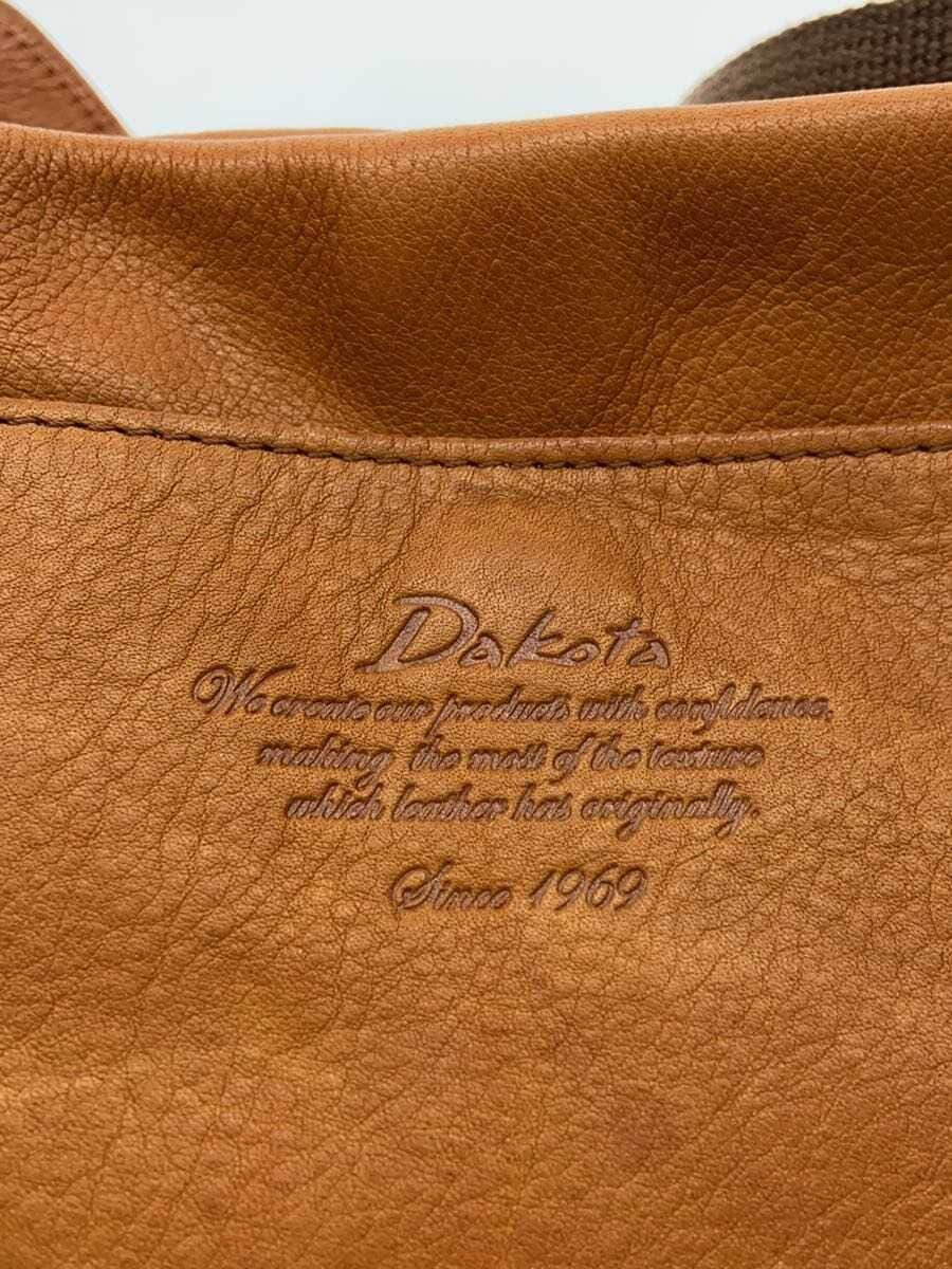 DAKOTA shoulder bag cow leather BRW plain 1033482 5