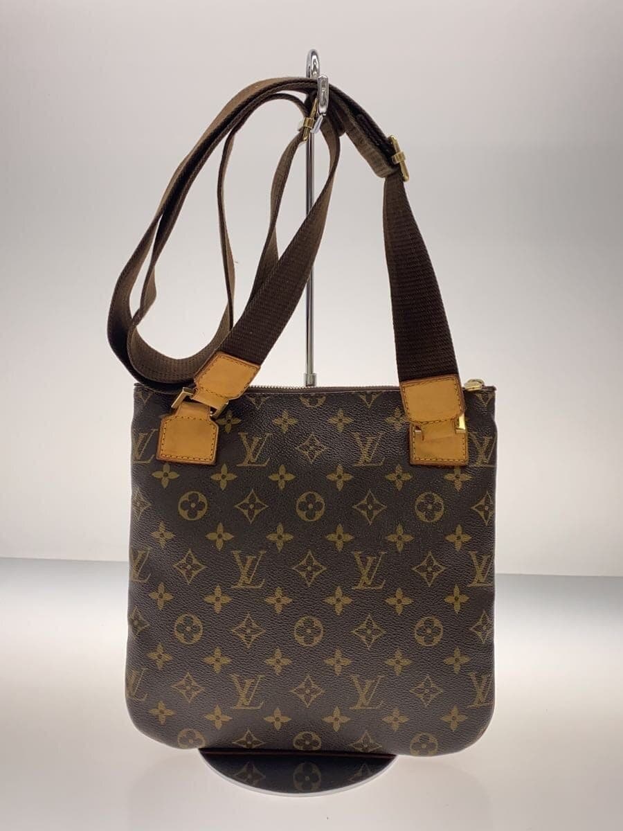 LOUIS VUITTON Shoulder Bag PVC BRW M40044 3