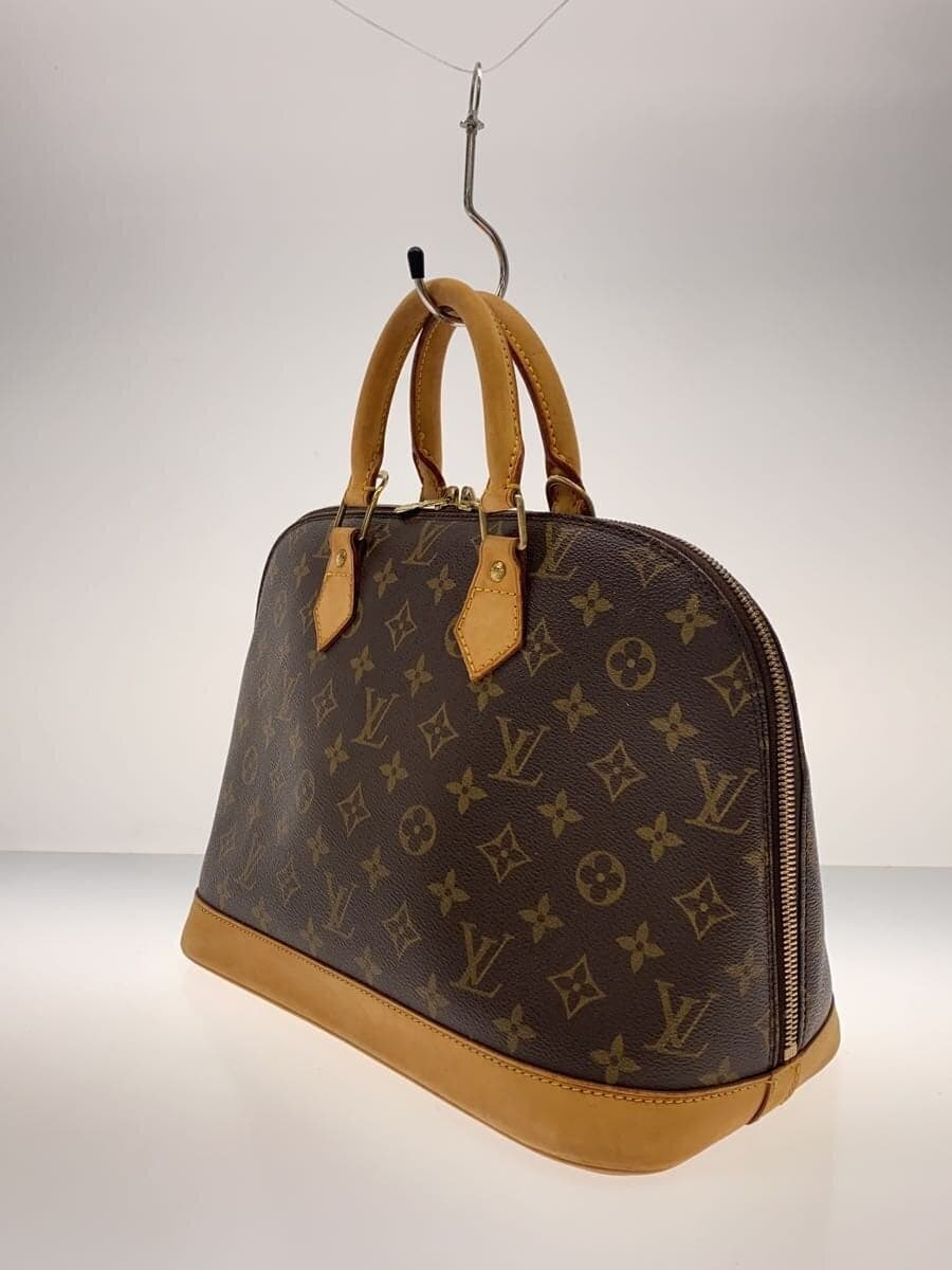LOUIS VUITTON Handbag PVC BRW All Over Pattern 2