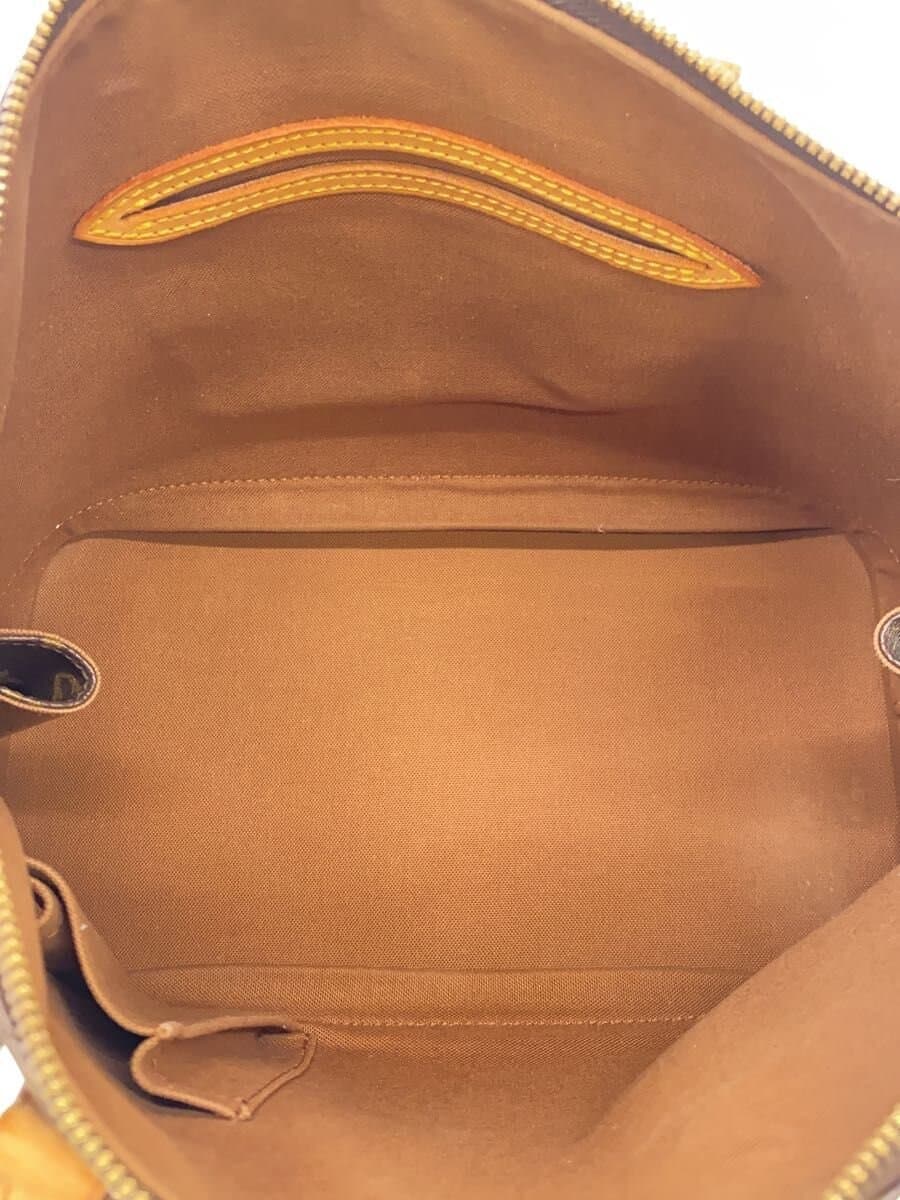 LOUIS VUITTON Handbag PVC BRW All Over Pattern 6