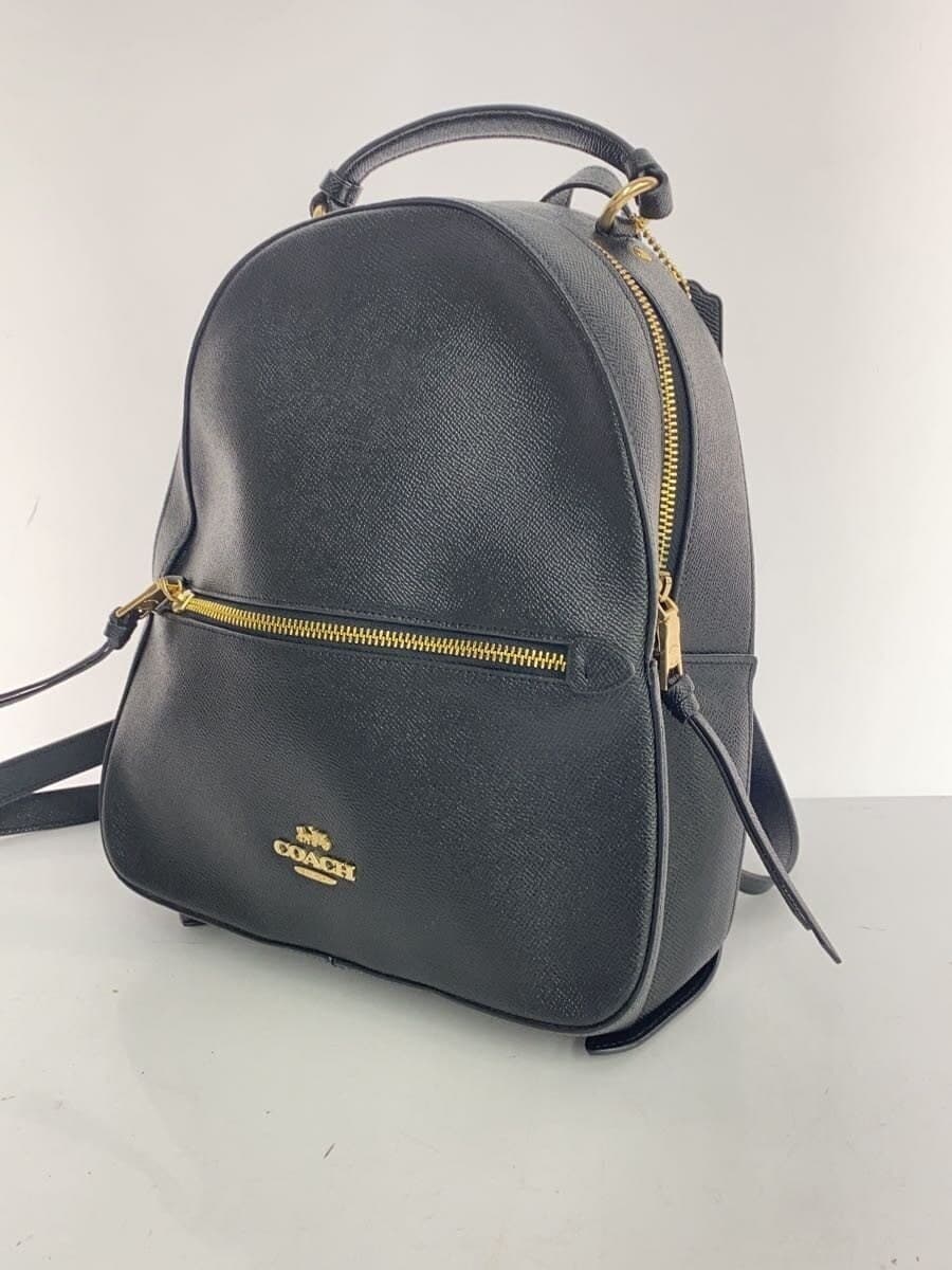 COACH Backpack Leather Black f76624 2