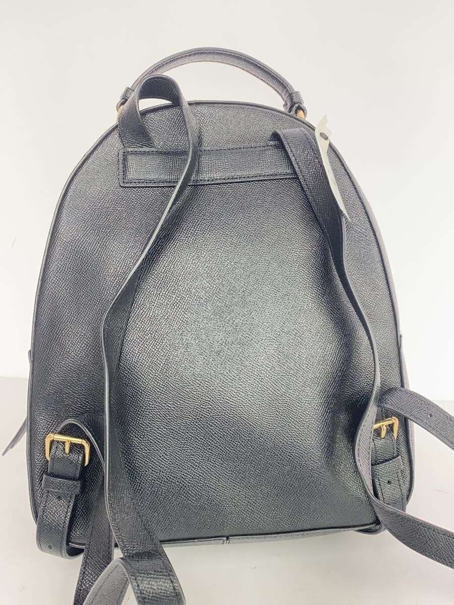 COACH Backpack Leather Black f76624 3