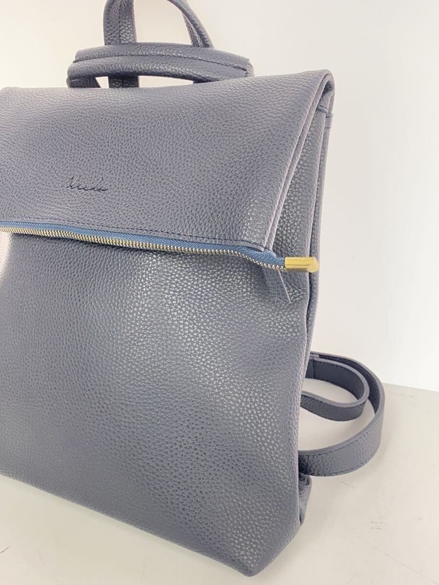 agnes b. Backpack -- NVY Solid color 2