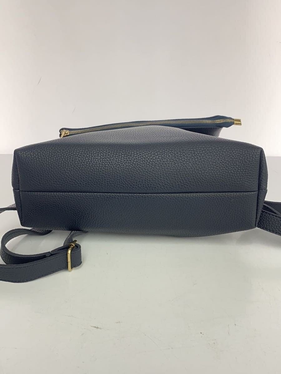 agnes b. Backpack -- NVY Solid color 4