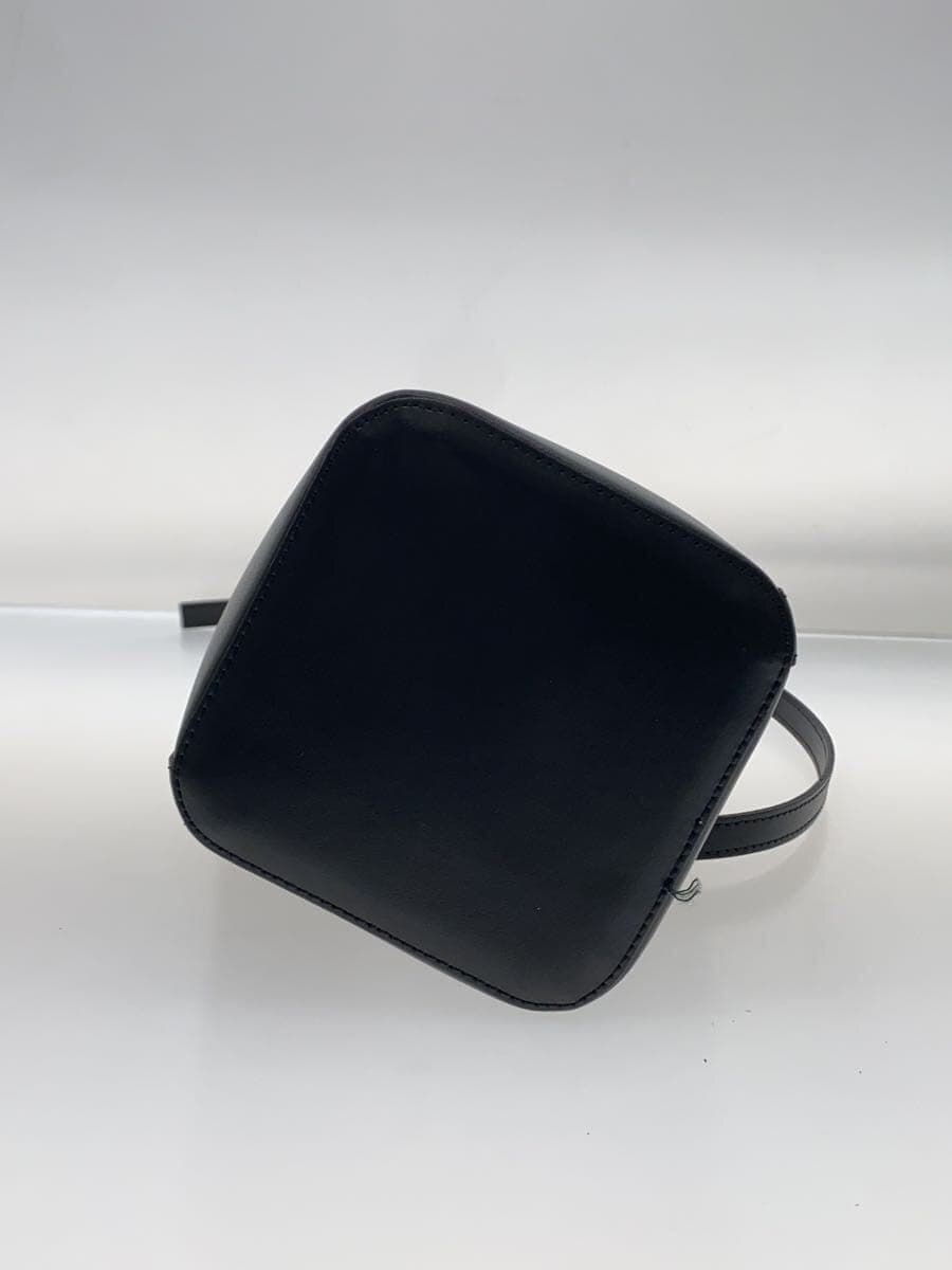 CHRISTIAN VILLA Shoulder Bag BLK Bucket 2-Way 4